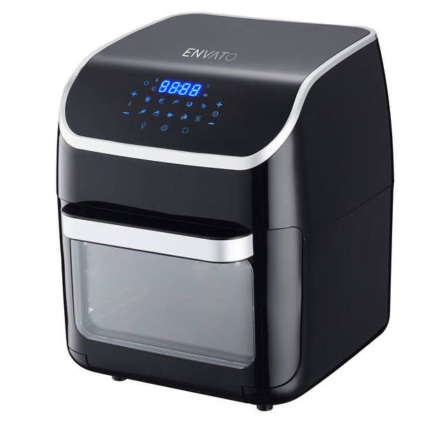 Envato AF001 XL Airfryer - Heteluchtfriteuse - 12 Liter - Zwart