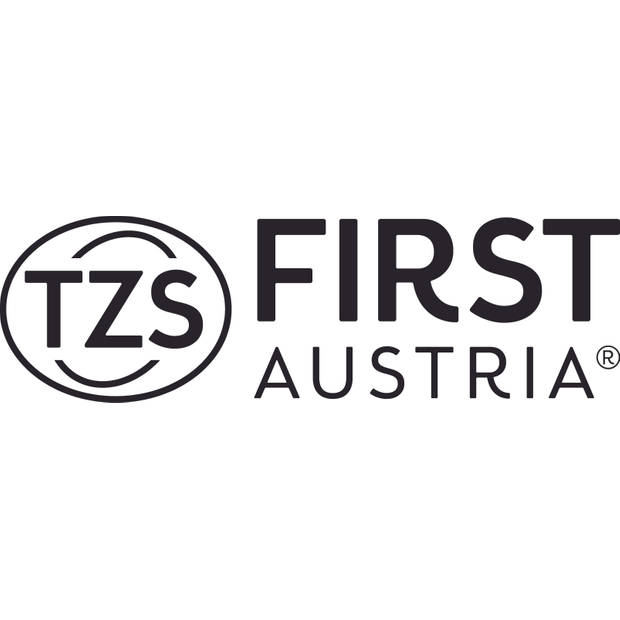 TZS First Austria 5551-GR Tafelventilator - Compacte Ventilator - Wit/Grijs