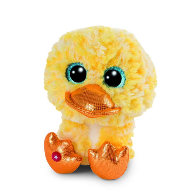 Nici kuiken Honey Dee - pluche knuffel - geel - 15 cm - Knuffeldier