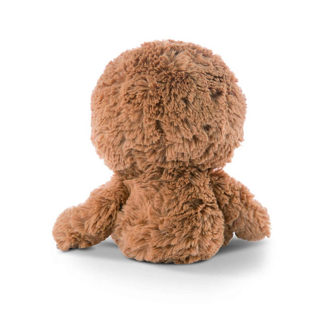 Nici luiaard Heywood - pluche knuffel - bruin - 15 cm - Knuffeldier