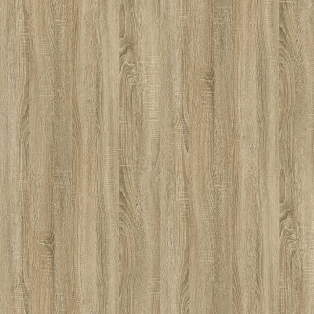 vidaXL Salontafel 100x50,5x35 cm bewerkt hout sonoma eikenkleurig