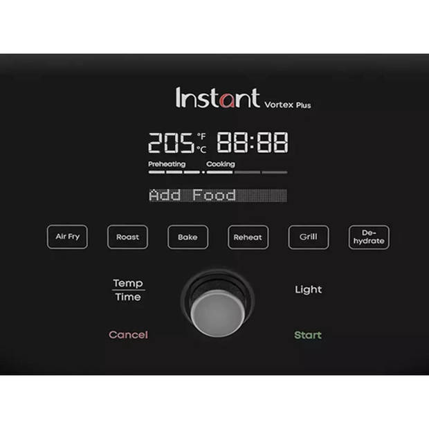 Instant Vortex Plus ClearCook OdorErase RVS 5,7 liter (6 Qt)