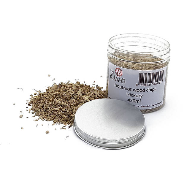 Ziva aromatische houtmot voor koudroken - Hickory (450ml)