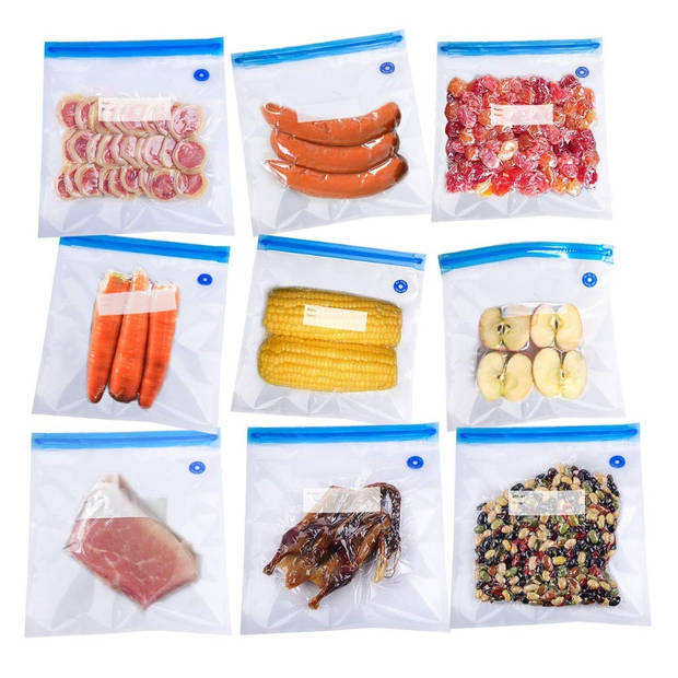 Ziva Ziploc Vacuümzakken mix (30 stuks)