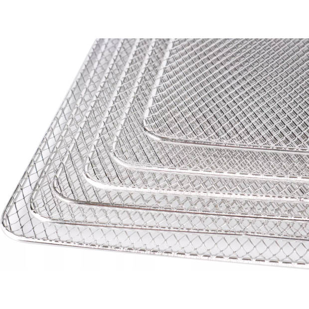 RVS droger trays voor Ziva Zephyr dehydrator LS