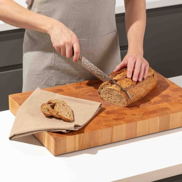 BARE Cookware - BARE Cookware Broodmes, 24 cm, Duits staal, Levenslange garantie Efficiënt snijden van alle soorten br