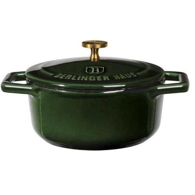 Berlinger Haus 6501 - Mini pan - 10 cm - Gietijzer - Emerald collection