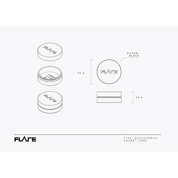 Flare Audio Pocket Capsule - Zilver