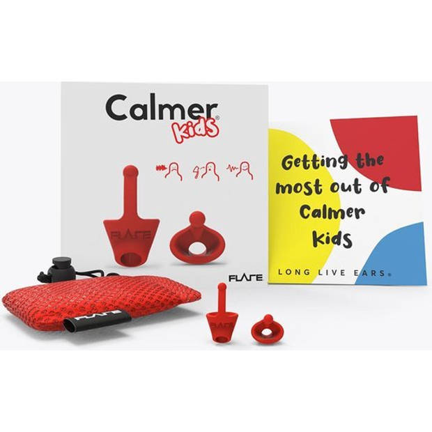 Flare Audio Calmer Kids Rood