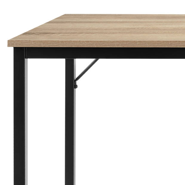 tectake - Bureau Jenkins 100 cm - industrieel - lichtbruin - 404460