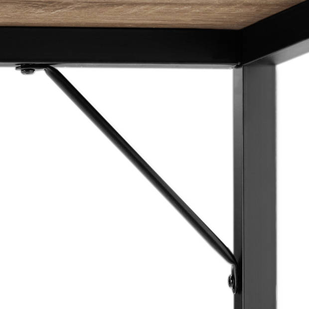 ectake - Bureau Jenkins 80 cm - industrieel - lichtbruin - 404458