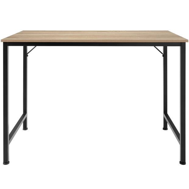 tectake - Bureau Jenkins 100 cm - industrieel - lichtbruin - 404460