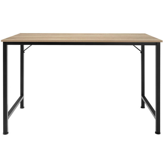 tectake - Bureau Jenkins 120 cm industrieel lichtbruin - 404462