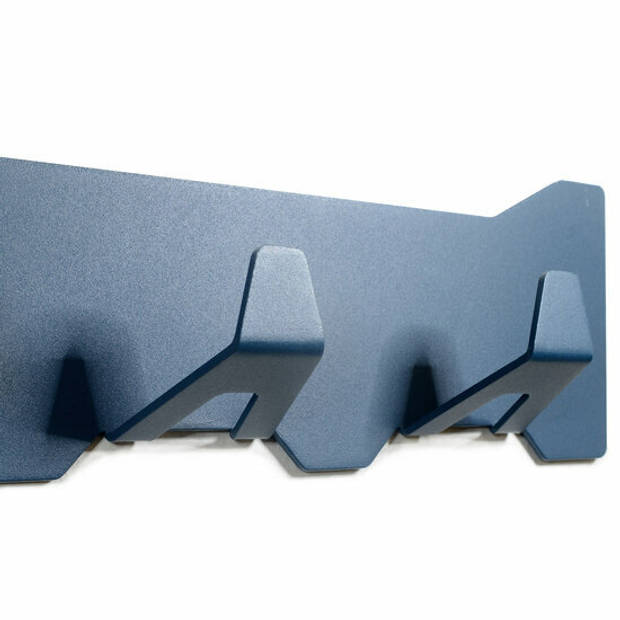 Gorillz Triangle Three - Industrieel Design - Wandkapstok - Blauw