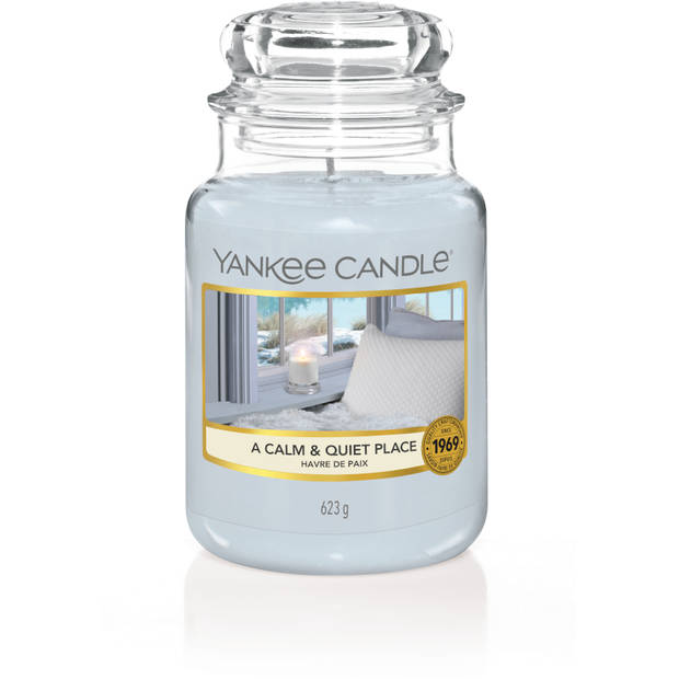 Yankee Candle Geurkaars Large A Calm & Quiet Place - 17 cm / ø 11 cm