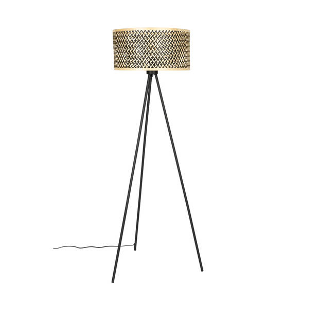 Housecraft Isla Vloerlamp Bamboo - Beige