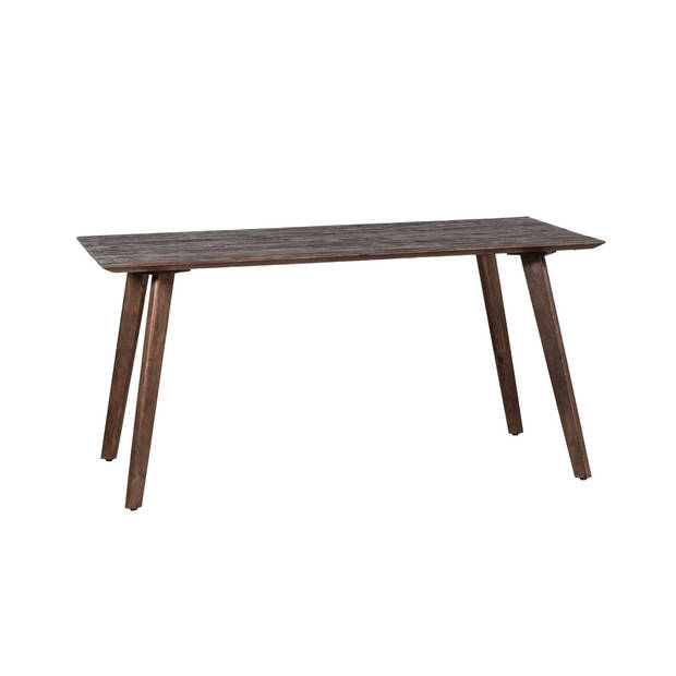 Giga Meubel - Eettafel Donkerbruin - Mangohout - 150cm - Tafel Oslo