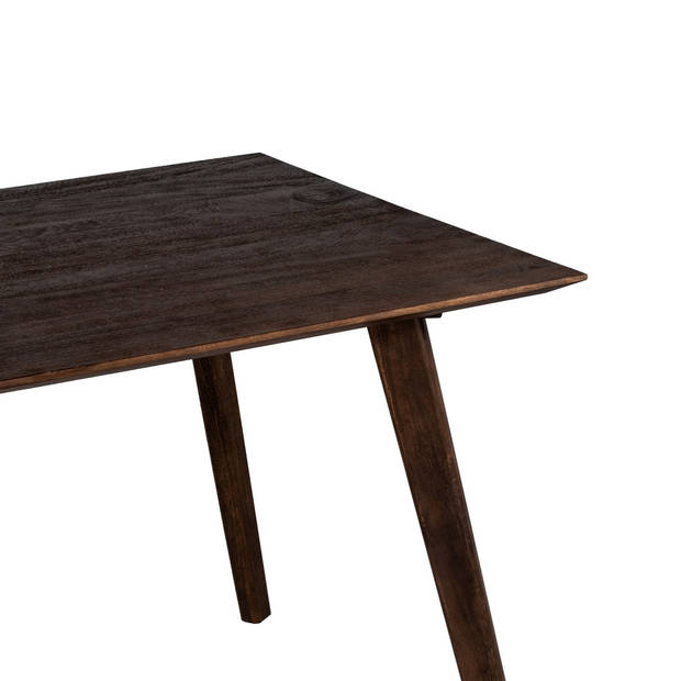 Giga Meubel - Eettafel Donkerbruin - Mangohout - 240cm Tafel Oslo