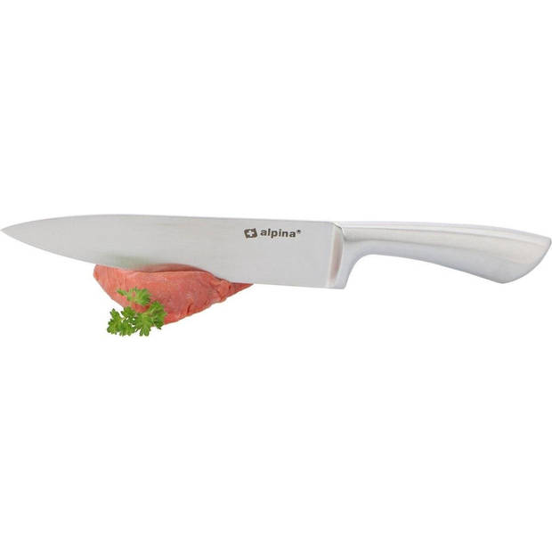 Stainless steel chef's knife 2 pieces - Chef's knife 33.5 cm