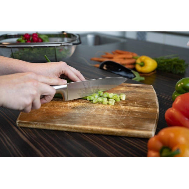 Stainless steel chef's knife 2 pieces - Chef's knife 33.5 cm