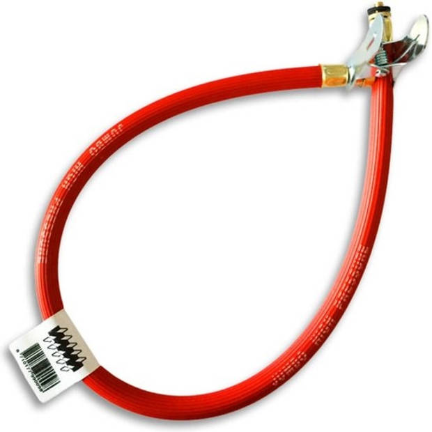 Pompd jumbo hose red Dutch Bicycle pump hose HOSE FOR JUMBO BICYCLE PUMP - Universal for bicycle pump