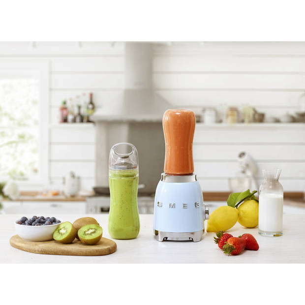 SMEG Personal Blender - compact - Pastelblauw - 600 ml - PBF01PBEU