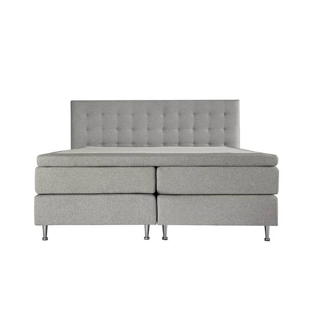 Larson - Boxspring Oslo - Lichtgrijs - 80x200