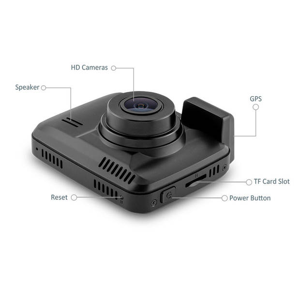 AZDome GS63H 4K 2CH Dual Wifi GPS dashcam