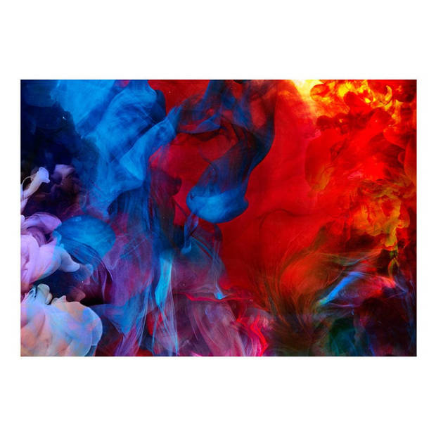 Fotobehang - Colored Flames - Vliesbehang