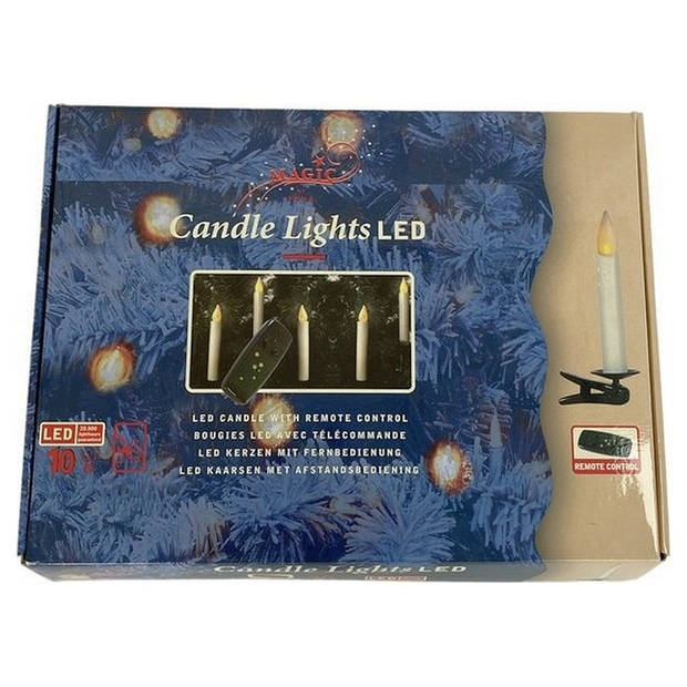 Magic LED Candle Lights 10 lichtjes