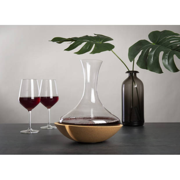 Vacu Vin Decanteerkaraf Swirling Carafe - Kristalglas - 1 liter