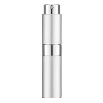 Scenty® - Luxe Parfum Verstuiver Navulbaar - Mini Parfum Flesje - Reisflesje - Zilver