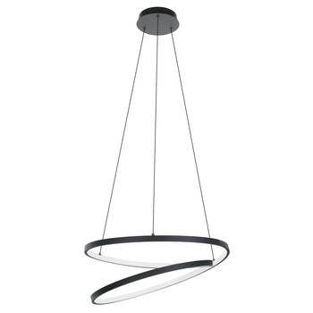EGLO Ruotale Hanglamp - LED - Ø 55 cm - Zwart/Wit