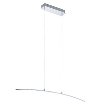 EGLO Lasana - Hanglamp - 1 Lichts - Chroom - Wit