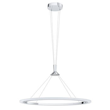EGLO Hornitos-C Hanglamp - LED - 75,5 cm - Grijs/Satijn - Dimbaar