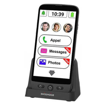 Swissvoice G55 - Eenvoudige Senioren Smartphone - Nieuw model