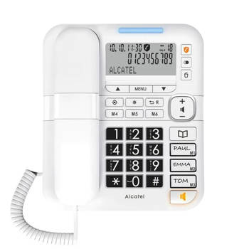 Alcatel TMAX70S Senioren Huistelefoon Vaste Lijn - 6 geheuge