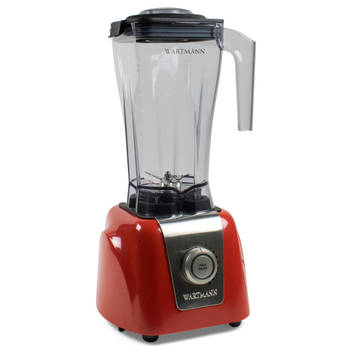 Wartmann Blender - 1250 W - rood - 2 liter