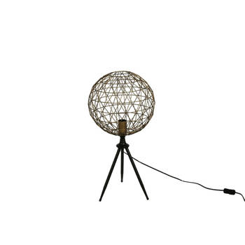Luxury Label Tafellamp Miguel Messing 34 x 34 x 69 cm
