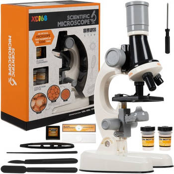 Educatieve microscoop voor kinderen LED Verlichting - Leerzaam wetenschappelijk kinder speelgoed