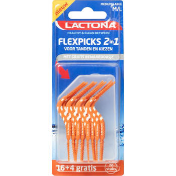 Lactona- Flexpicks- 2in1- 20 stuks