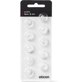 Oticon miniFit 8 mm Open tip 10 stuks