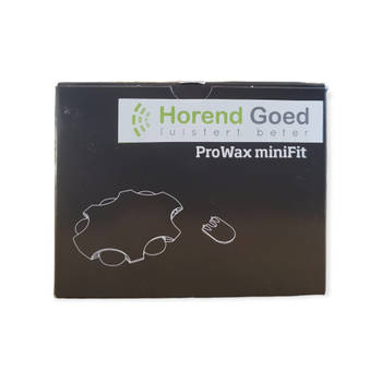 Horend Goed Prowax minifit hoortoestel filters - 10 sets = 60 filters