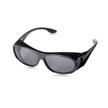 Orange Donkey - HD Glasses Zwart - Overzetzonnebril