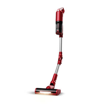 TurboTronic CV11 Steelstofzuiger met flexibele Arm en Handstofzuiger Draadloos - Rood