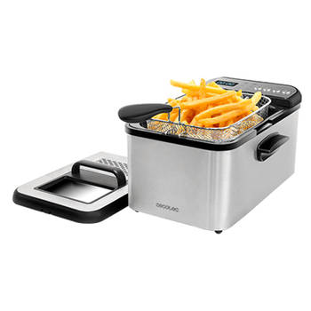 Frituurmachine Cecotec Cleanfry Luxury 3000 3,2 L 2400 W Staal