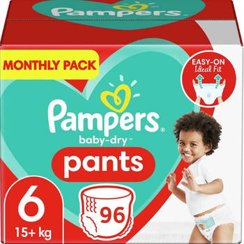 Pampers Baby-Dry Pants Maat 6 - 96 Luierbroekjes