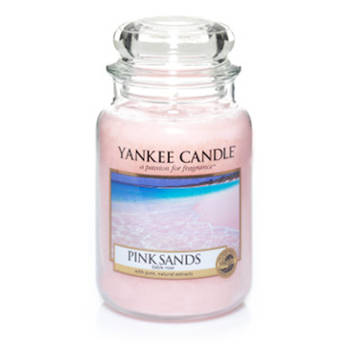 Yankee Candle - Pink Sands geurkaars - Large Jar - Tot 150 branduren