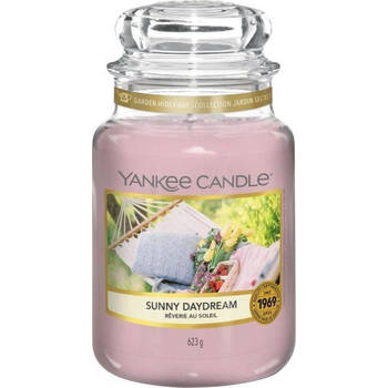 Yankee Candle - Sunny Daydream geurkaars - Large Jar - Tot 150 branduren