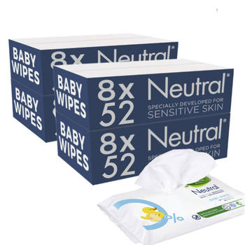 Neutral - Baby Billendoekjes - 32 x 52 = 1664 stuks - 0% Parfum